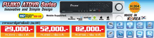 กล้องวงจรปิด cctv dvr