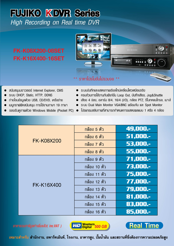FUJIKO CCTV DVR FK-K16X400