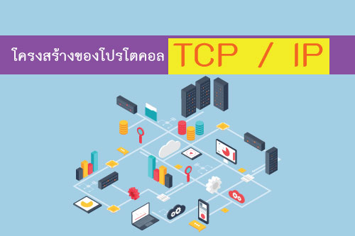 cctv โครงสร้างของโปรโตคอล    TCP / IP